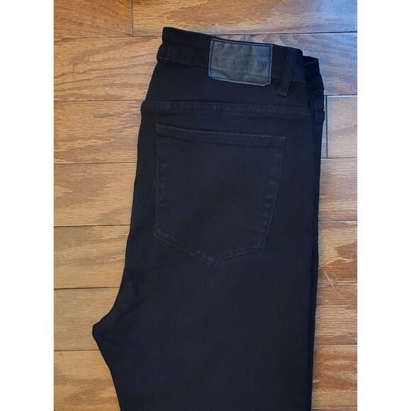Monkey Ride Jeans Size Juniors Size 15/32 Ankle Straight Mid Rise Black Denim - Picture 6 of 16
